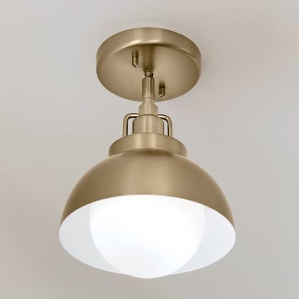 Kichler - Kinkiet NIVA 1xE27/40W/230V mosiądz