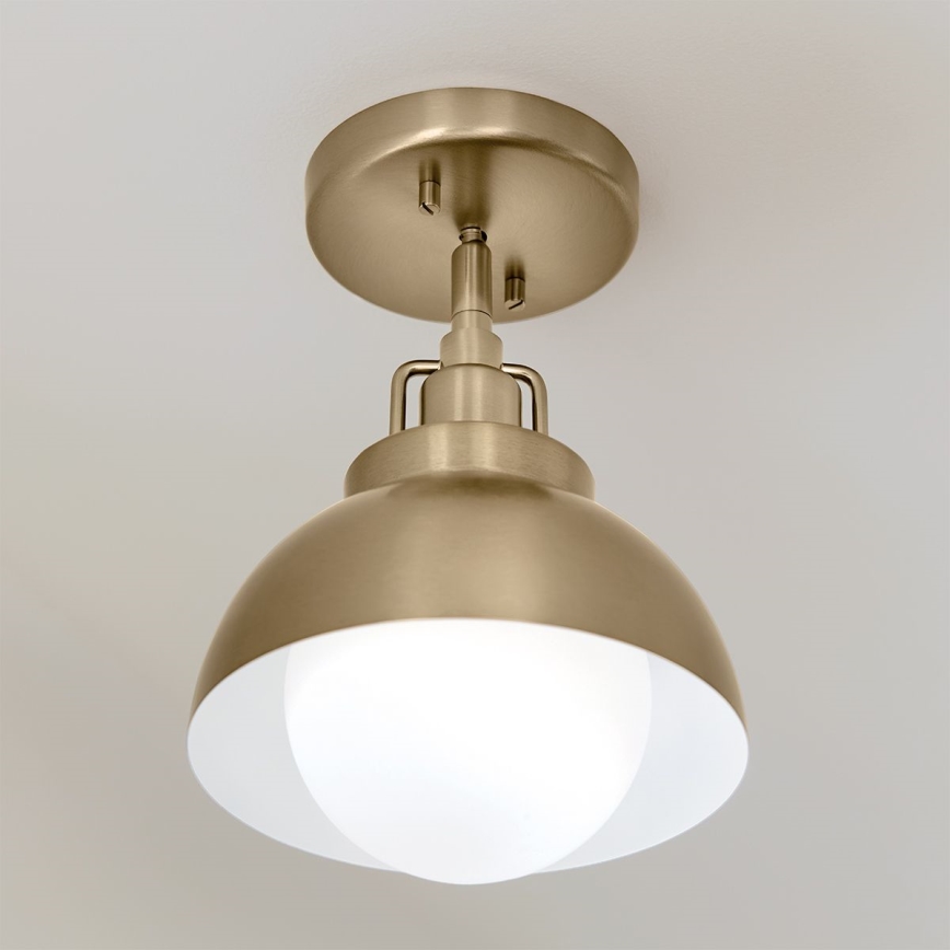 Kichler - Kinkiet NIVA 1xE27/40W/230V mosiądz