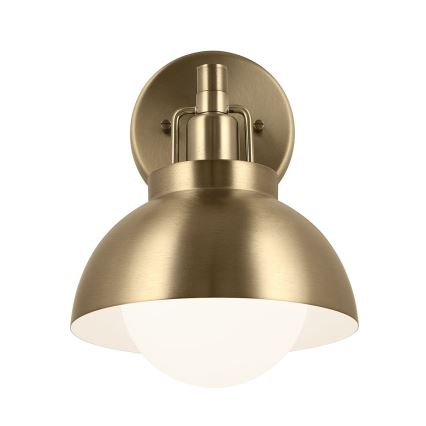 Kichler - Kinkiet NIVA 1xE27/40W/230V mosiądz