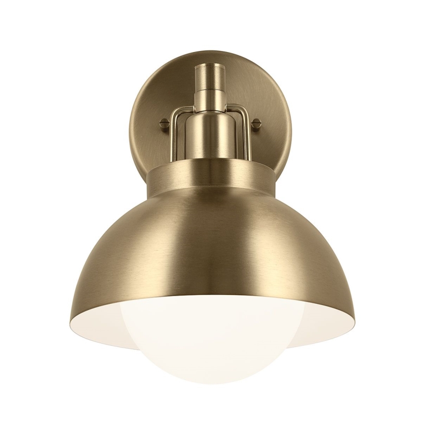 Kichler - Kinkiet NIVA 1xE27/40W/230V mosiądz