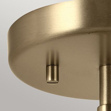 Kichler - Kinkiet NIVA 1xE27/40W/230V mosiądz