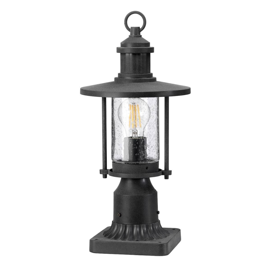 Kichler - Lampa zewnętrzna RIVERWOOD 1xE27/60W/230V IP44 czarny