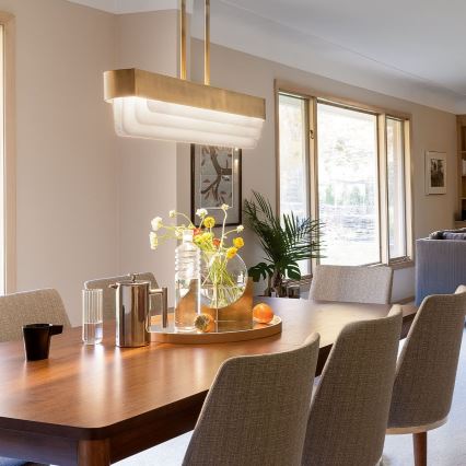Kichler - żyrandol na pręcie SERENE LED/40W/230V, złoty