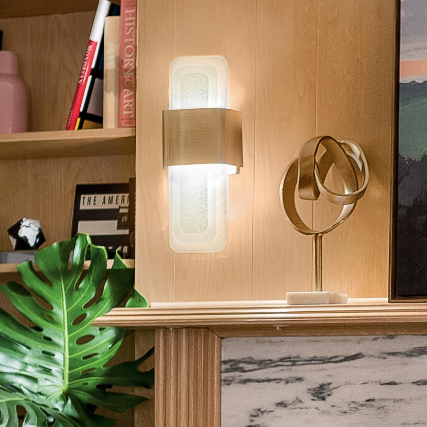 Kichler - LED Kinkiet SERENE LED/16W/230V mosiądz
