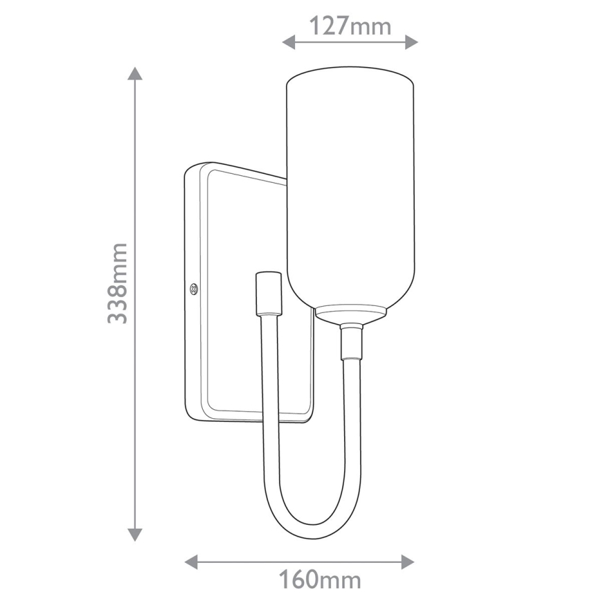 Kichler - LED oprawa łazienkowa SOLIA 1xG9/3W/230V IP44 złota