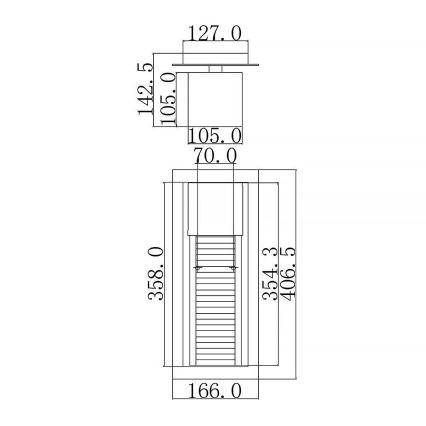 Kichler - LED Lampa zewnetrzna SOREL 1xGU10/7W/230V IP44 brązowa