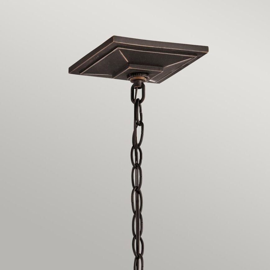 Kichler - Lampa wisząca zewnętrzna na łańcuchu SOUTH HOPE 1xE14/60W/230V IP44
