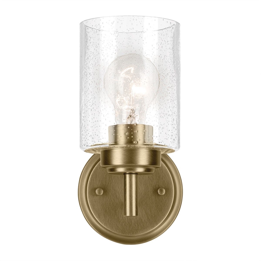 Kichler - Kinkiet WINSLOW 1xE27/60W/230V mosiądz
