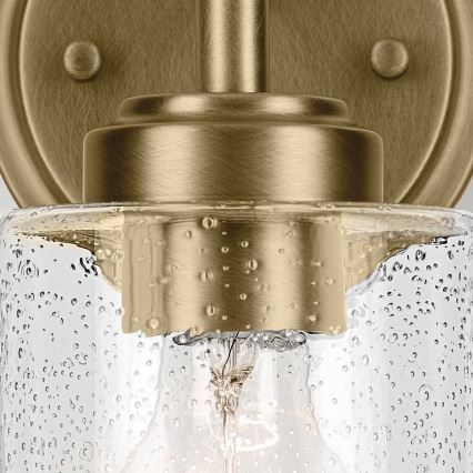 Kichler - Kinkiet WINSLOW 1xE27/60W/230V mosiądz