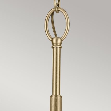 Kichler - Żyrandol na łańcuchu WINSLOW 3xE27/60W/230V śr. 45,8 cm mosiądz