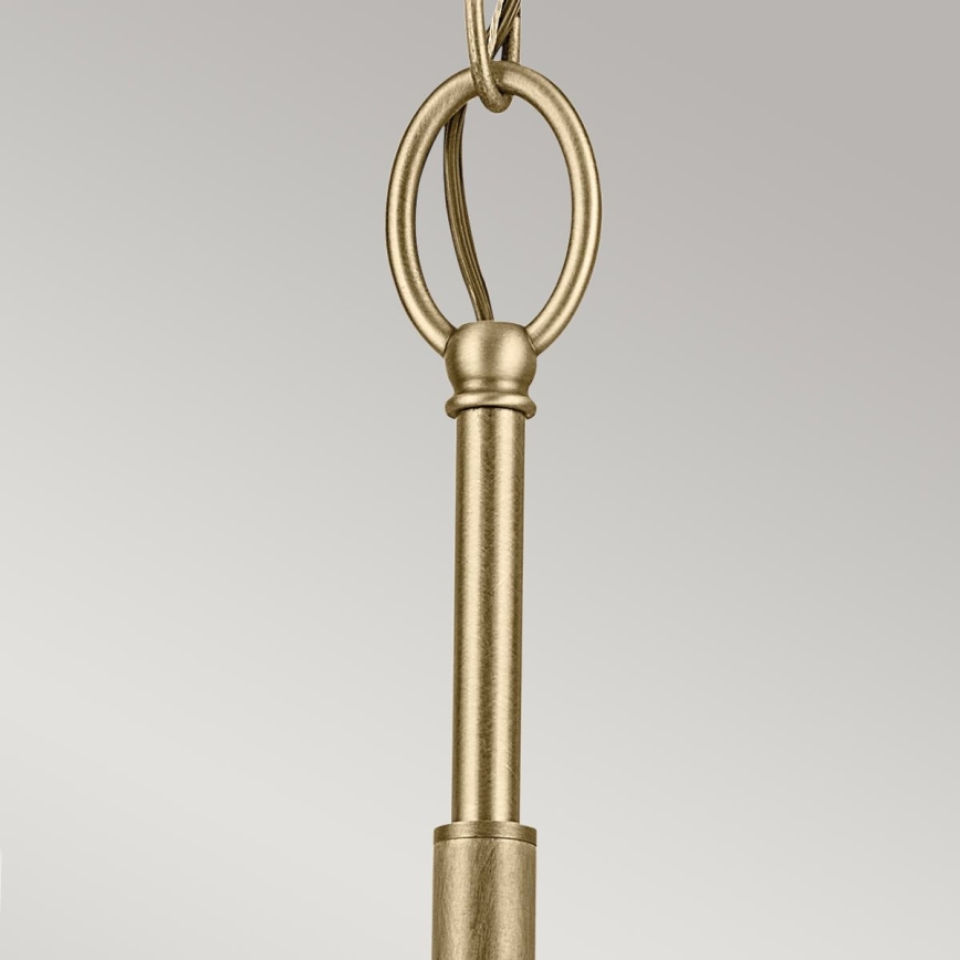 Kichler - Żyrandol na łańcuchu WINSLOW 3xE27/60W/230V śr. 45,8 cm mosiądz