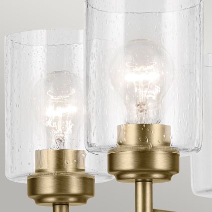 Kichler - Żyrandol na łańcuchu WINSLOW 5xE27/60W/230V śr. 50,2 cm mosiądz