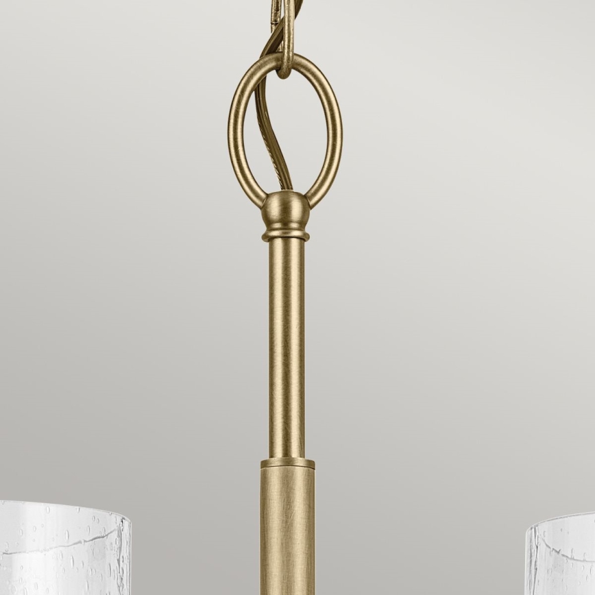 Kichler - Żyrandol na łańcuchu WINSLOW 5xE27/60W/230V śr. 50,2 cm mosiądz