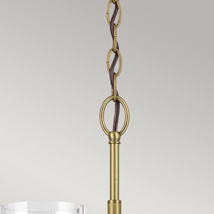 Kichler - Żyrandol na łańcuchu WINSLOW 6xE27/60W/230V śr. 66 cm mosiądz