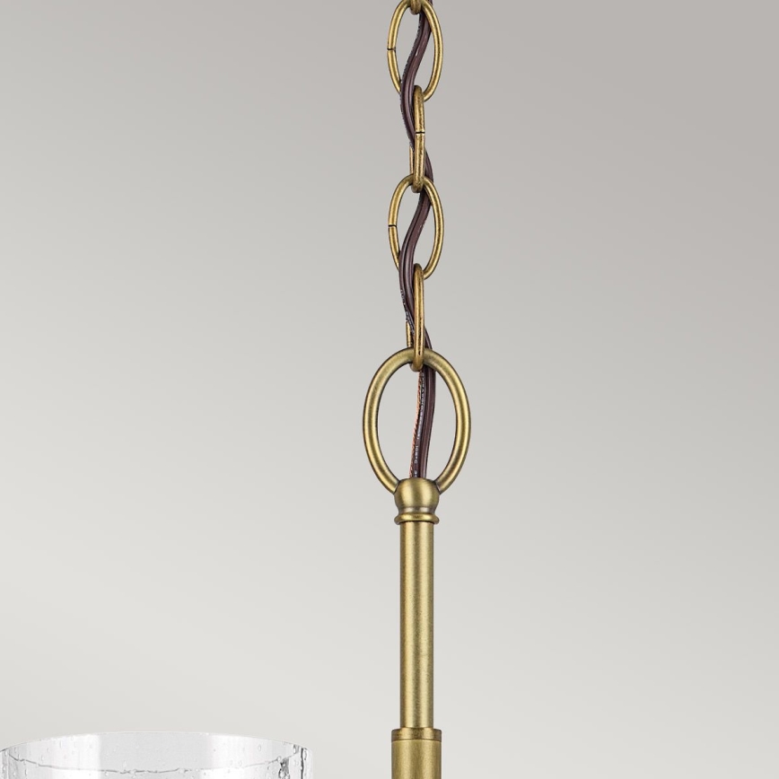 Kichler - Żyrandol na łańcuchu WINSLOW 6xE27/60W/230V śr. 66 cm mosiądz