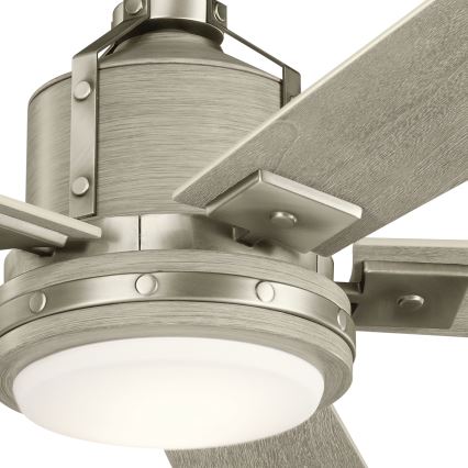 Kichler - LED Ściemnialny wentylator sufitowy COLERNE LED/10W/230V + pilot zdalnego sterowania