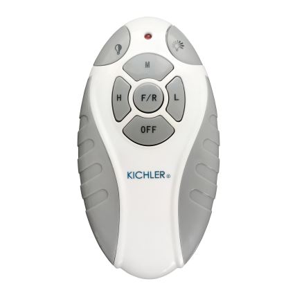 Kichler - LED Ściemnialny wentylator sufitowy ERIS LED/10W/230V brąz IP44 + pilot zdalnego sterowania