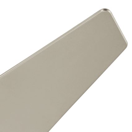 Kichler - LED Ściemnialny wentylator sufitowy JADE LED/18W/230V srebrny + pilot zdalnego sterowania