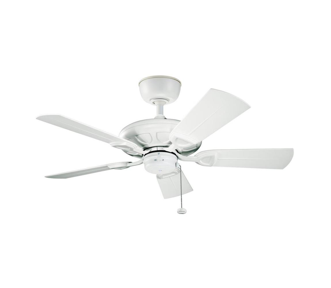 Kichler KLF-KEVLAR-42-WHT - Wentylator sufitowy KEVLAR śr. 107 cm IP44