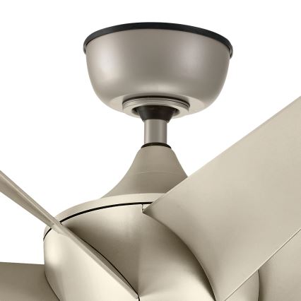 Kichler - Wentylator sufitowy LEHR IP44 śr. 137 cm + pilot do zdalnego sterowania