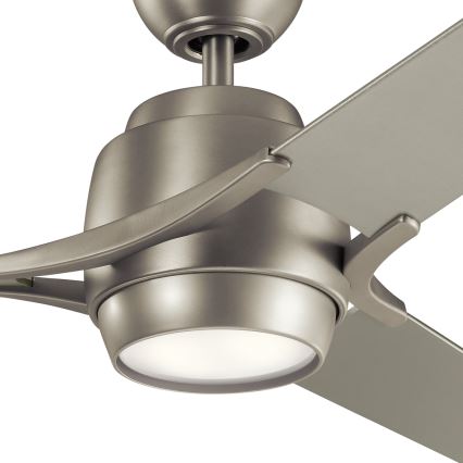 Kichler - LED Ściemnialny wentylator sufitowy ZEUS LED/10W/230V + pilot zdalnego sterowania