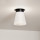 Kichler - Lampa sufitowa ALBERS 1xE27/40W/230V śr. 21,6 cm czarna
