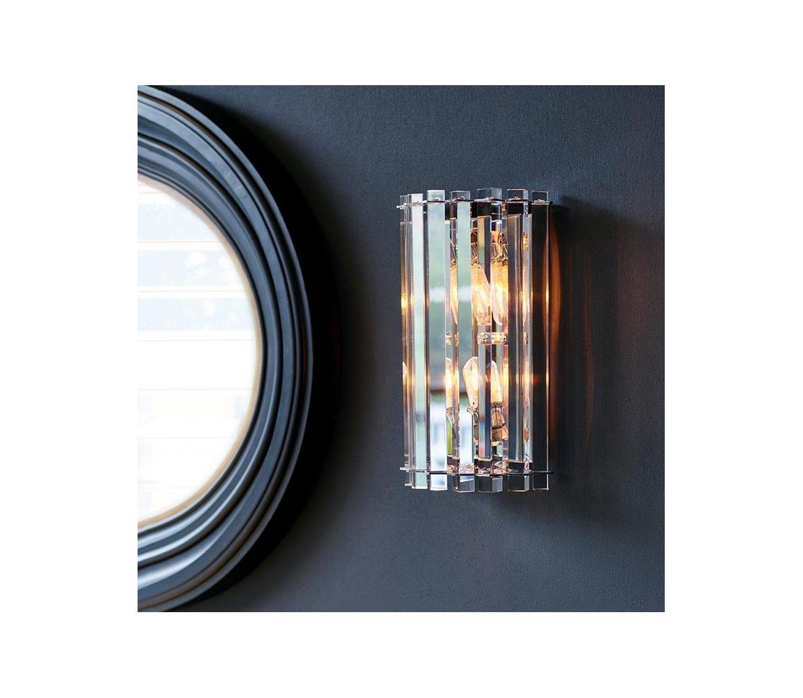 Kichler - LED Kinkiet łazienkowy CRYSTAL SKYE 2xG9/3W/230V IP44