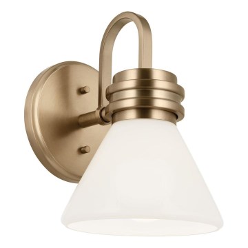 Kichler - LED Kinkiet łazienkowy FARUM 1xG9/3W/230V IP44 mosiądz