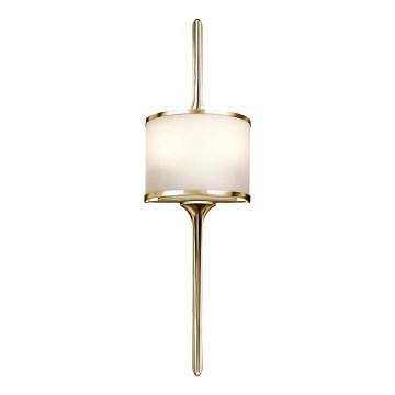 Kichler - LED Kinkiet łazienkowy MONA 2xG9/3W/230V IP44 złoty