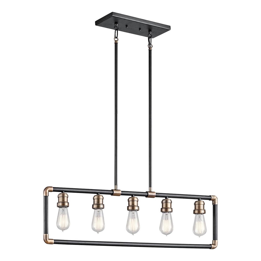 Kichler - Żyrandol na drążku IMAHN 5xE27/60W/230V