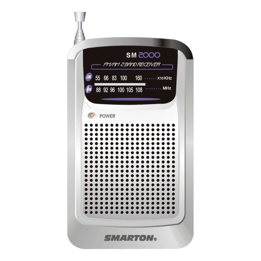 Kieszonkowe radio FM/AM 2xAAA