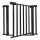 KINDERKRAFT - Bariera bezpieczeństwa LOCK&GO 75-103 cm czarny