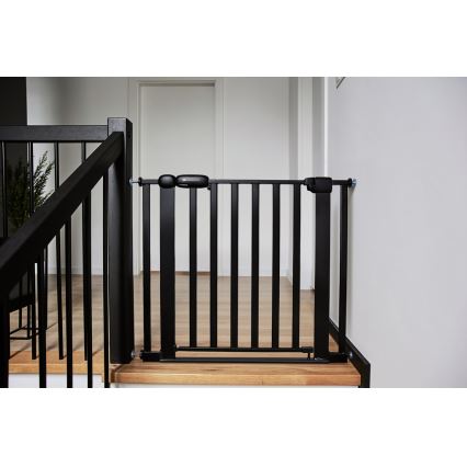 KINDERKRAFT - Bariera bezpieczeństwa LOCK&GO 75-103 cm czarny