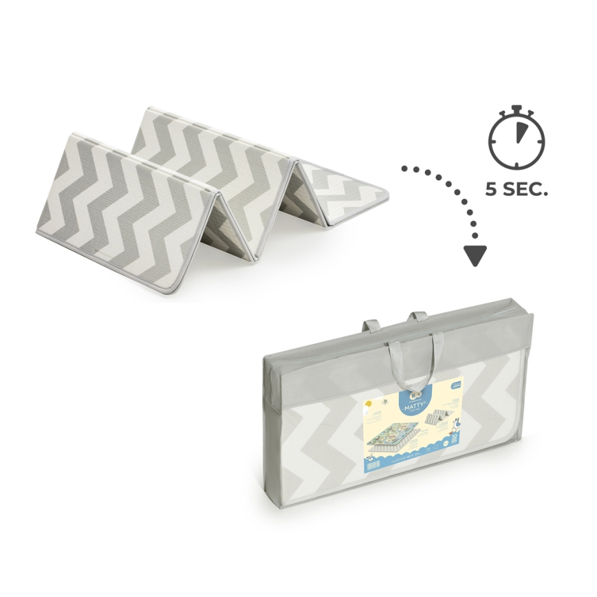 KINDERKRAFT - Dziecięca mata do zabawy MATTY 2