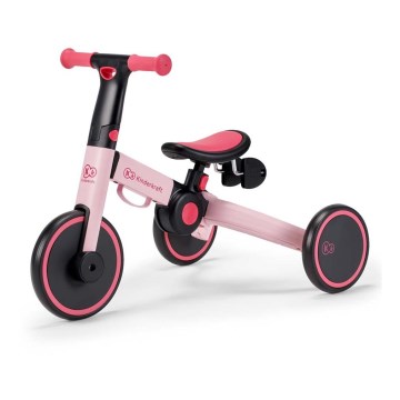 KINDERKRAFT - Dziecięcy rowerek biegowy 3w1 4TRIKE różowy