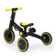 KINDERKRAFT - Dziecięcy rowerek do pchania 3w1 4TRIKE żółty/czarny