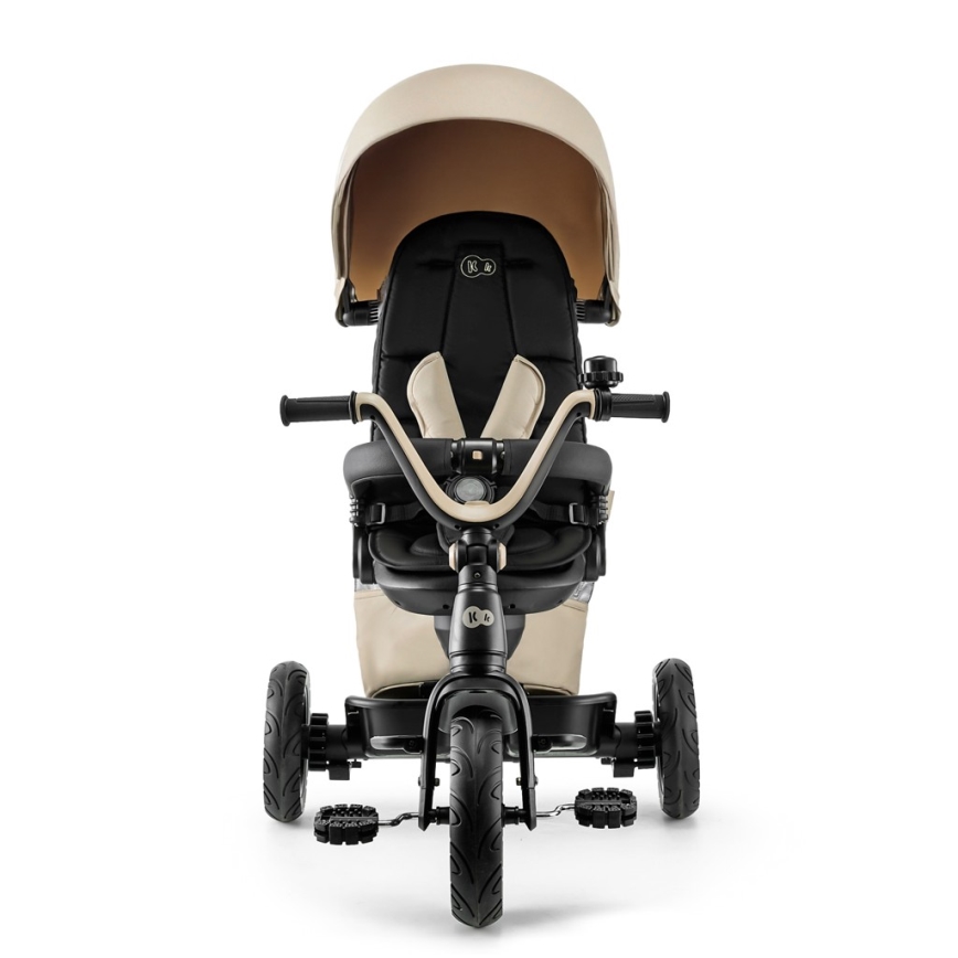 KINDERKRAFT - Dziecięcy trójkołowiec 5w1 EASYTWIST beżowy