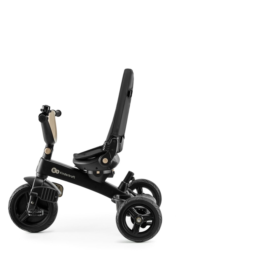 KINDERKRAFT - Dziecięcy trójkołowiec 5w1 EASYTWIST beżowy