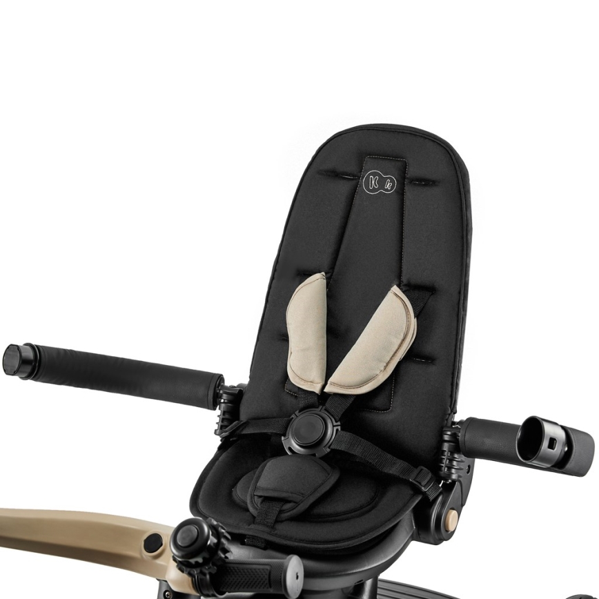 KINDERKRAFT - Dziecięcy trójkołowiec 5w1 EASYTWIST beżowy