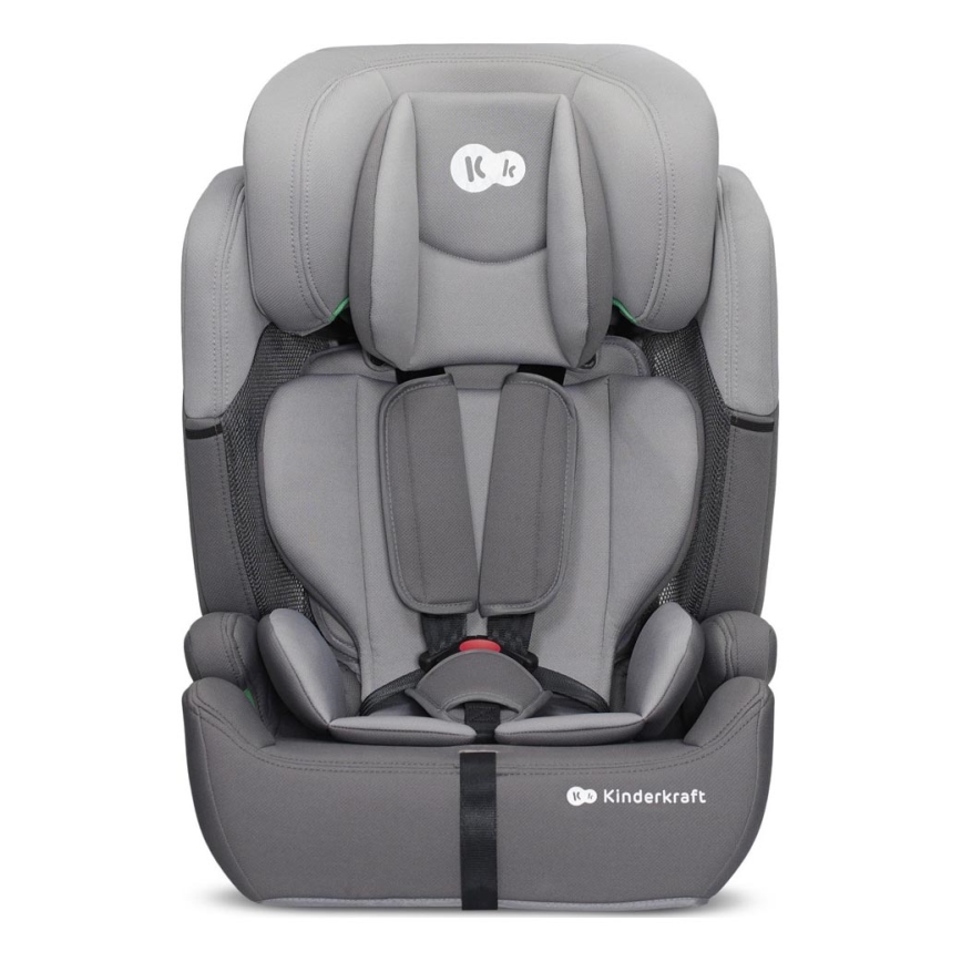 KINDERKRAFT - Fotelik samochodowy COMFORT UP i-Size (76-150 cm) jasnoszary