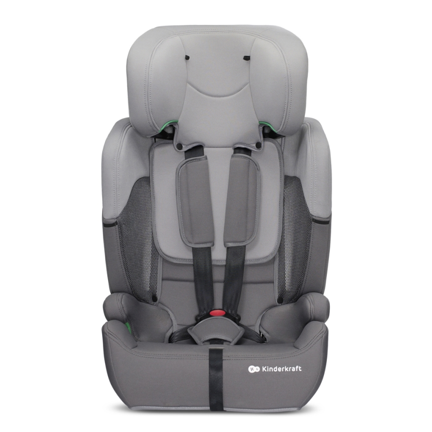KINDERKRAFT - Fotelik samochodowy COMFORT UP i-Size (76-150 cm) jasnoszary