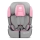 KINDERKRAFT - Fotelik samochodowy COMFORT UP i-Size (76-150 cm) szary/różowy