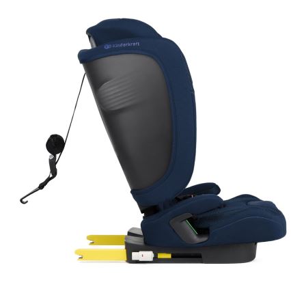 KINDERKRAFT - Fotelik samochodowy FIX2GO i-Size 76-150 cm niebieski