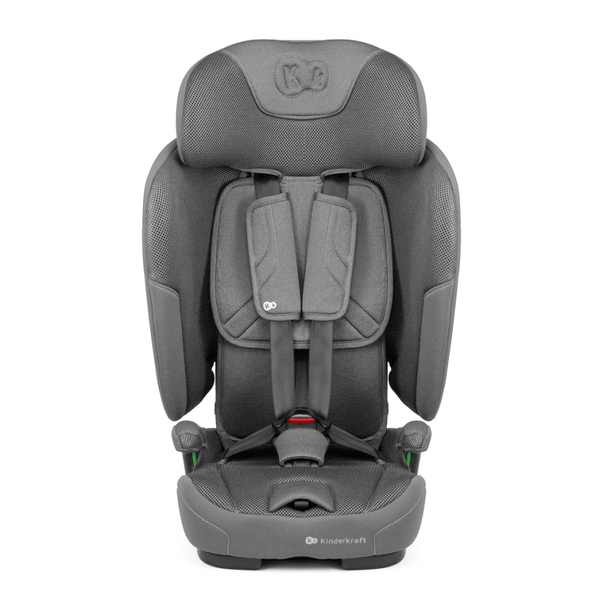 KINDERKRAFT - Fotelik samochodowy FIX2GO i-Size 76-150 cm szary