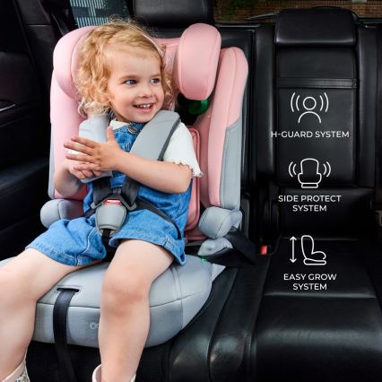 KINDERKRAFT - Fotelik samochodowy I-COMFY i-Size 76-150 cm różowy