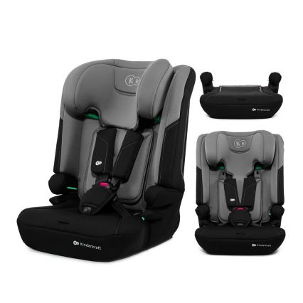 KINDERKRAFT - Fotelik samochodowy I-COMFY i-Size 76-150 cm szary