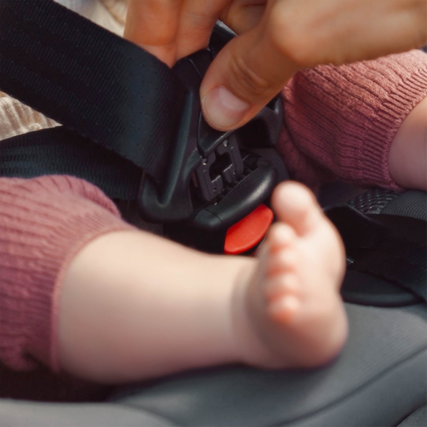 KINDERKRAFT - Fotelik samochodowy I-GUARD i-Size 40-105 cm czarny