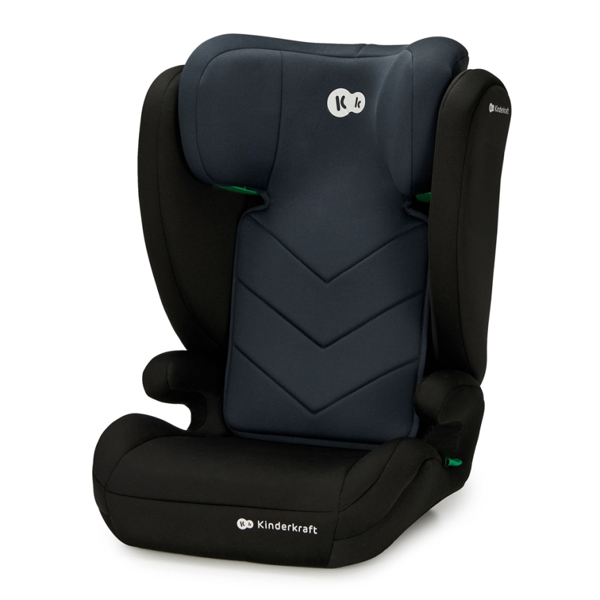 KINDERKRAFT - Fotelik samochodowy I-SPARK i-Size (100-150 cm) czarny