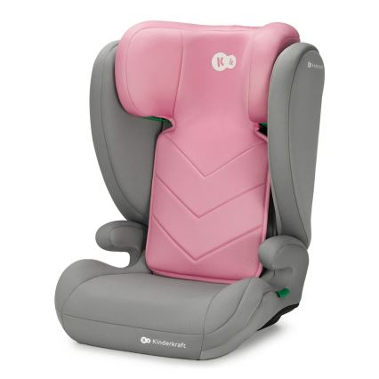 KINDERKRAFT - Fotelik samochodowy I-SPARK i-Size (100-150 cm) różowy