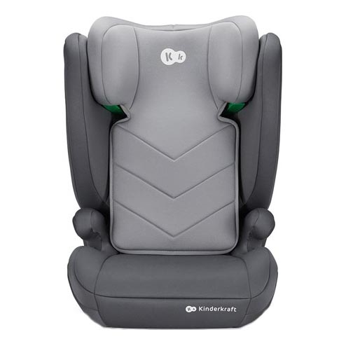 KINDERKRAFT - Fotelik samochodowy I-SPARK i-Size (100-150 cm) szary